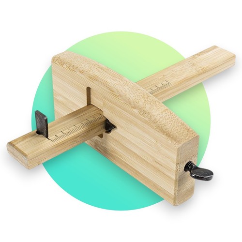 Misuratore di marcatura giapponese 1 morsetto a vite taglierina 140 mm - 717697 - Foto 1 di 3