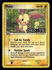 PLUSLE 44/107 UNCOMMON DEOXYS POKEMON REVERSE HOLO NM on eBay