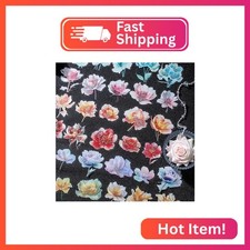 Flower Scrapbook Stickers for Journaling Supplies,120PCS Nature Floral Stickers