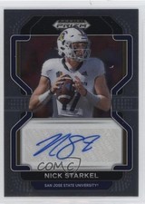 2023 Panini Prizm Draft Picks 2022 Update Nick Starkel #RA-NST Auto i5f