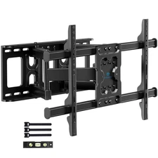 PERLESMITH Full Motion TV Wall Mount for 37-75 Inch TVs up to 132 lbs, TV Mou...