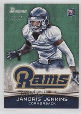 2012 Bowman Green 25/25 Janoris Jenkins #178 0f6