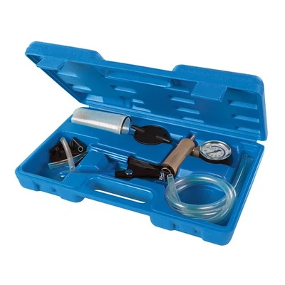 Vacuum Tester & Brake Bleeding Kit 16pce Silverline 734801 - Image 1 of 4