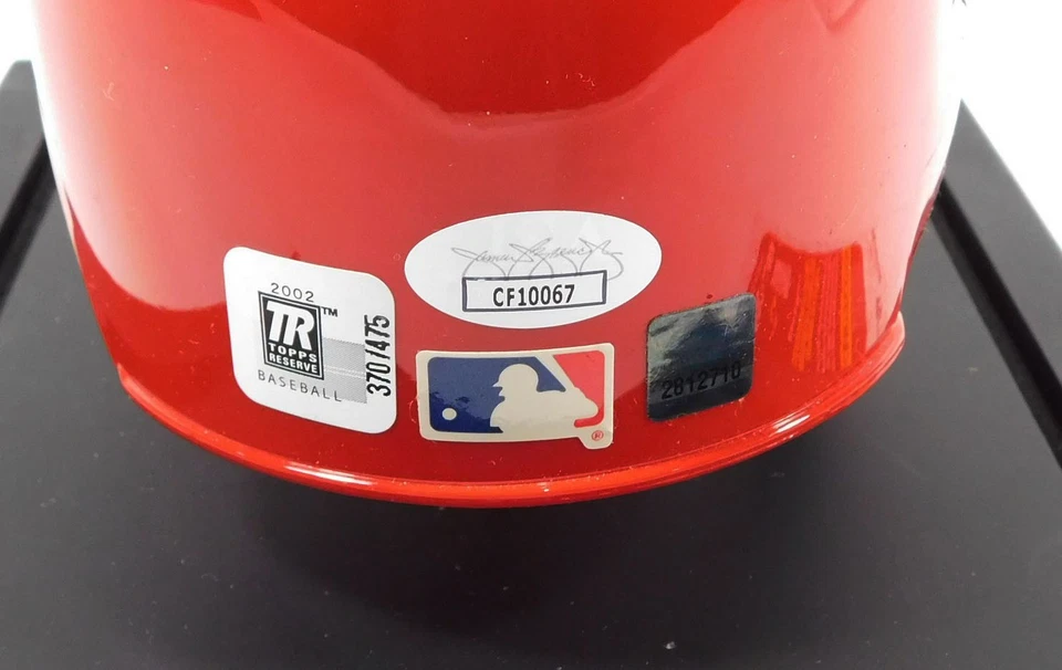 Rafael Palmeiro Signed Mini Baseball Helmet Rangers JSA Auto CF10067 - Image 3 of 4