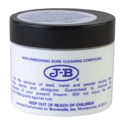 Brownells J-B Non-Embedding Bore Cleaning Compound Gun Barrel Cleaner...