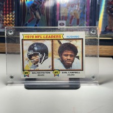 1979 Topps - Earl Campbell Walter Payton #3