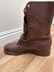 Military Issued Korean War Combat Boots Jump M-1948 USGI Russet Brown — photo 8
