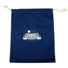 Play Platoon Cornhole Bag Holder Navy Blue Tote Bag for Carrying Corn Hole Bean