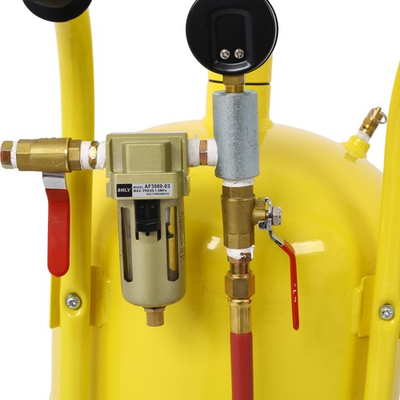 #ad 10Gal Pot Sandblaster Kit 125 Psi Paint amp; Rust Removal for Any Surface $230.03