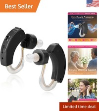 Digital Hearing Amplifiers - Set of 2 with Noise Reduction for Comfort
