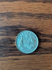 1960 Australia 6 Pence Silver