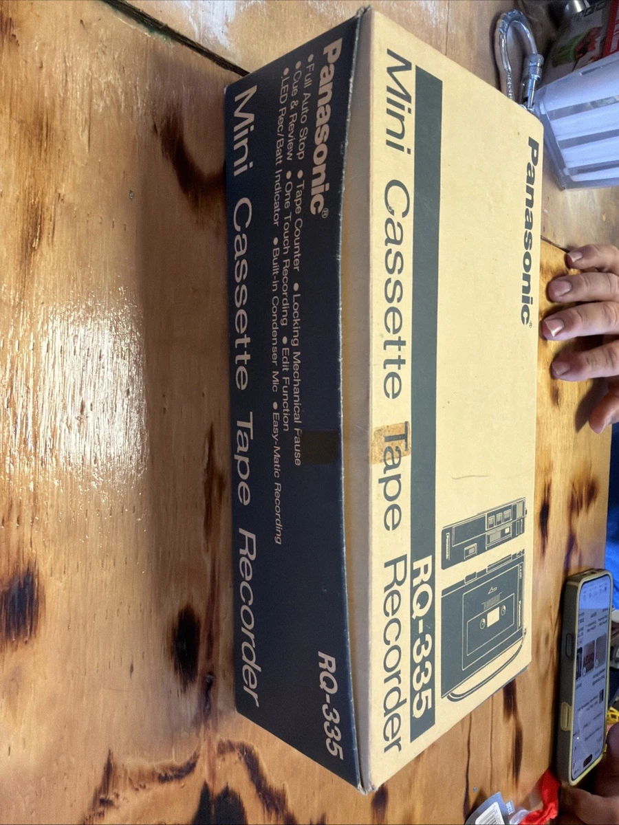 Vintage Panasonic Cassette Recorder In Personal Cassette Players