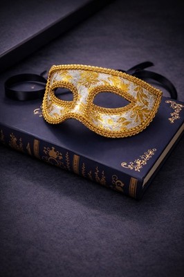 Maske Venezianisch Gold Karneval Barock Rokoko Top Neu Stil Verkleidung gold