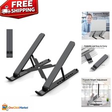 Ergonomic Laptop Stand for Comfortable Work - Compatible with 10-15.6" Devices
