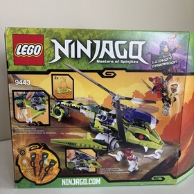 Lego Rattlecopter 9443 Ninjago 100% Complete Set Lloyd Garmadon Kai Snake Ninja