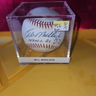 BILL MADLOCK 4 SIGNED AUTOGRAPHED ONL BASEBALL!  Pirates, Cubs, Giants, Dodgers!
