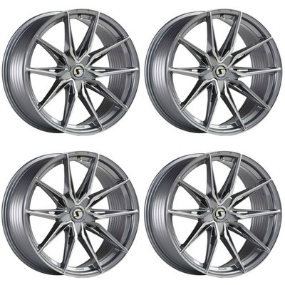 4 Schmidt TwentyOne wheels 9.5Jx20 + 10.5Jx20 5x114,3 TITA for Ford Mustang MKV
