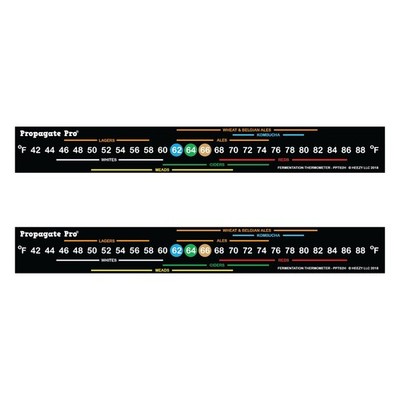 Stick On Brewing Thermometer Strip | Adhesive Temperature Display Sticker For...