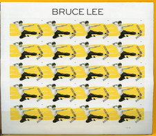 Product Image: 2026 Bruce Lee Martial Artist, Permanent Stamps - 5 sheets of 100 Count