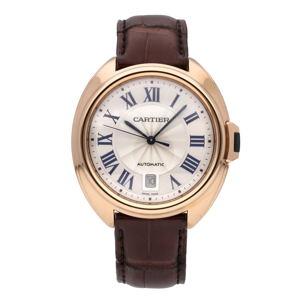 Cartier Cle De Cartier 18k Rose Gold 40mm Automatic Men's Watch