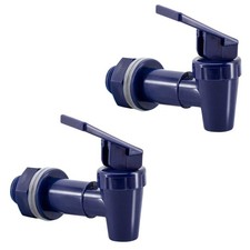 Hgzaccompany Replacement Cooler Spigot, Reusable Plastic Tap 2 Blue, 2 Blue