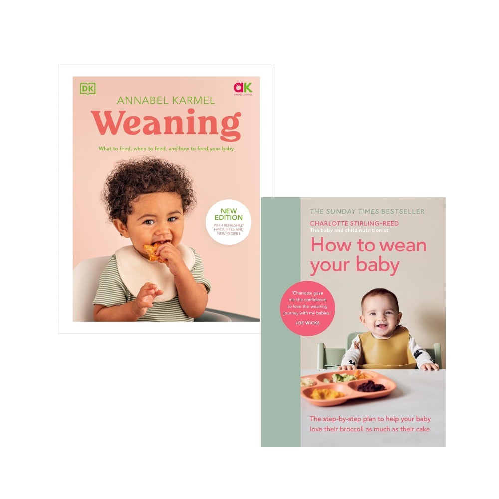 Weaning Annabel Karmel, How to Wean Your Baby Charlotte Stirling-Reed 2 books