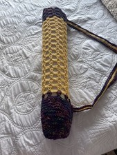 Handmade Crochet Yoga Mat Carrier/ Bag