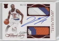 2015-16 Panini Flawless Ruby 4/15 Jerian Grant #DPA-JG Dual Patch Auto 1a07