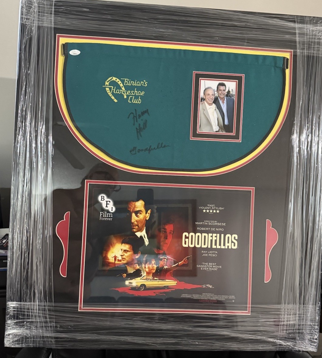 Goodfellas Henry Hill Autographed , Signed Custom Framed Goodfellas Henry Hill Autographed , Signed Custom Framed