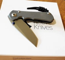 CHRIS REEVE New SIN-1042 Titanium Small Inkosi Magnacut Tanto Bld Knife/Knives