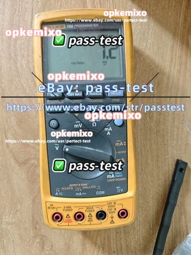 Fluke 789 ProcessMeter Digital Multimeter Calibrator with Test Leads /stock