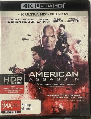 American Assassin | Blu-ray + Uhd (Blu-ray, 2017) - Picture 1 of 1