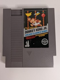 Donkey Kong Jr - Nintendo NES, 5 Screw, Complete In Box CIB, Authentic OEM