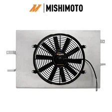 Mishimoto Aluminum Radiator Fan Shroud Kit For 1997-2004 Ford Mustang V6/V8