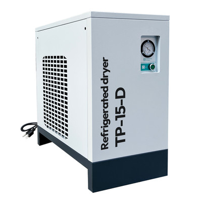 Refrigerated Air Dryer 85 CFM 0.75 KW 110V For 15HP-20HP Rotary Screw Compressor