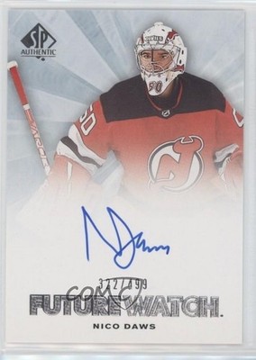 2021 SP Authentic 2011-12 Retro Future Watch Autos Nicolas Daws Nico Auto 04vj