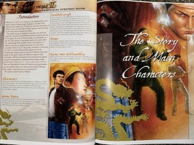 Shenmue 2 CustomHardcover Strategy Guide Xbox Sega Dreamcast Complete