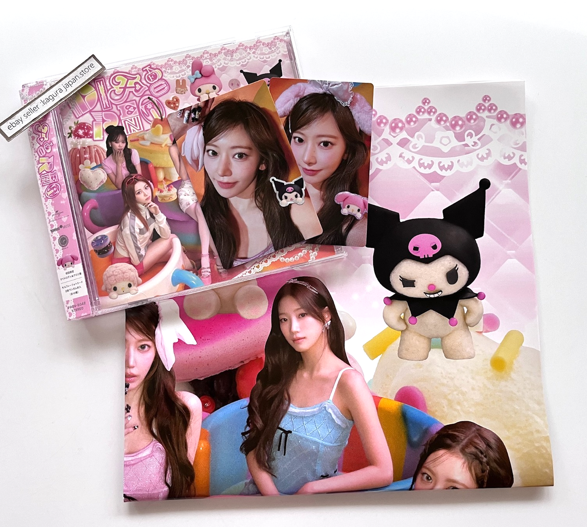 LE SSERAFIM KKUROCHET2 PC サクラ コンプリート LE SSERAFIM [SAKURA] DIFFERENT My Melody & Kuromi ver. CD +