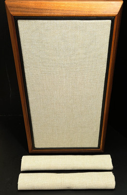 GOLDEN WHEAT Pre-Cut Fabric for 2 KLH Model Five 5 (VTG) Speaker Grills Cloth