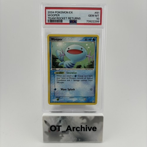 Wooper graded PSA 10 for sale on eBay