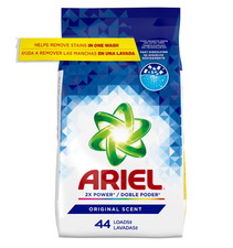 Ariel Laundry Detergent Powder, Original Scent, 70 oz, 44 Loads 0.18 per gallon
