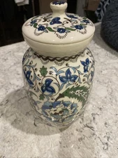 Vintage Early 1980’s Turkish Pottery 11” VASE