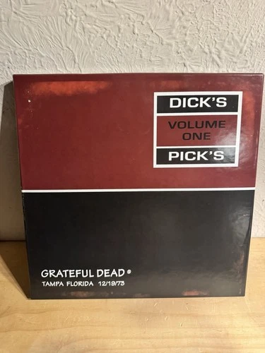 Grateful Dead  Dicks Picks Vol 1 4xLP vinyl Box Set Tampa Florida 1973