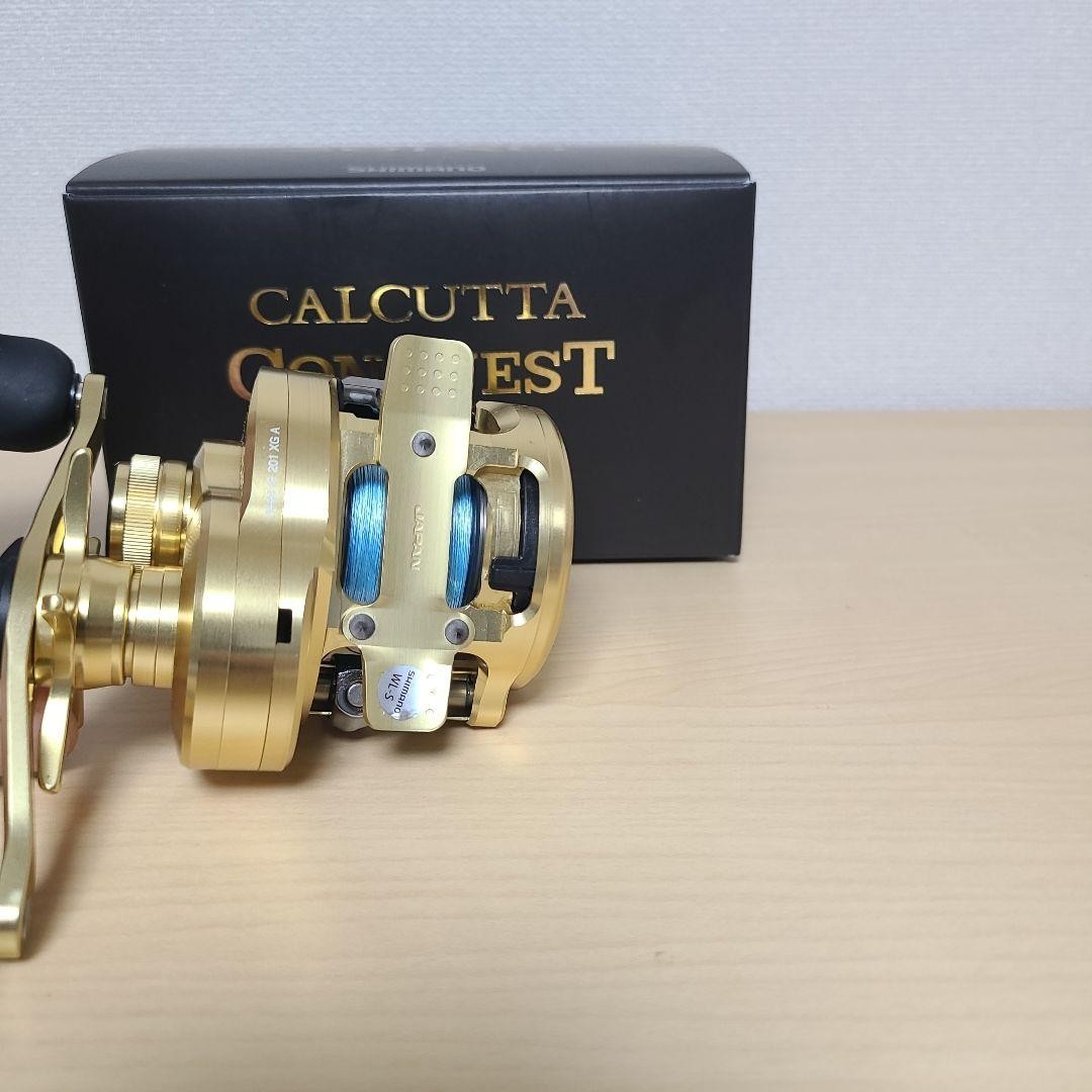 リール SHIMANO CALCUTTA CONQUEST 201XG SHIMANO : CALCUTTA CONQUEST 201 XG, Left, High-performance