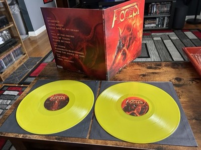 Accept -Blind Rage(Yellow Vinyl 2X Record, 2014) Heavy/Power Metal_Wolf Hoffmann