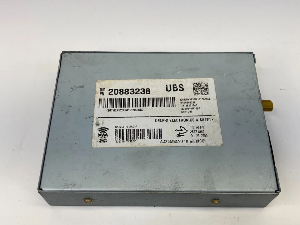 Unidad de módulo receptor de radio por satélite Buick Enclave 2009-2012 20883238 OEM Foto 2 de 4