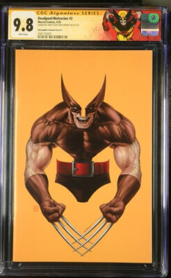 Deadpool/Wolverine #2 CGC 9.8 SS John Tyler Christopher (JTC) *Custom Label