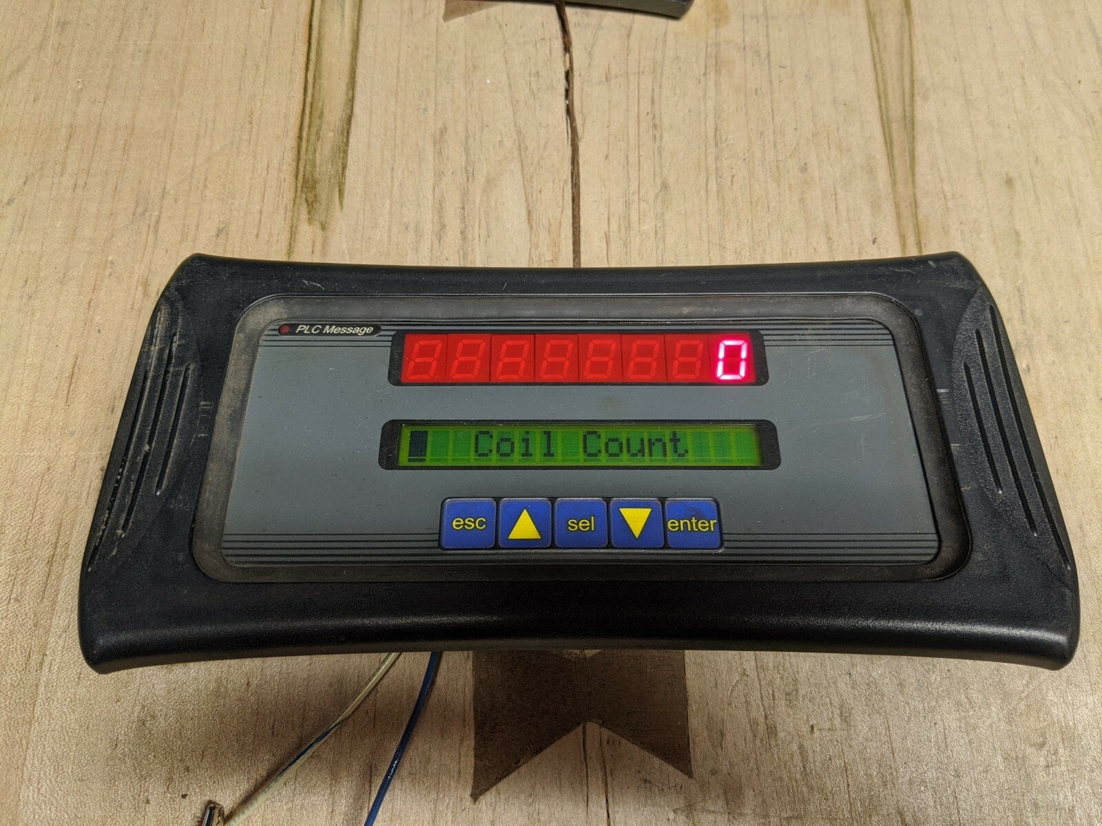 AVG EZAutomation Direct EZ-SP Set Point Panel 1x16 LCD 8-digit LED