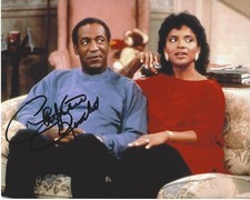 ACTRESS PHYLICIA RASHAD SIGNED THE COSBY SHOW 8x10 PHOTO w/COA BILL CLAIR DUAL