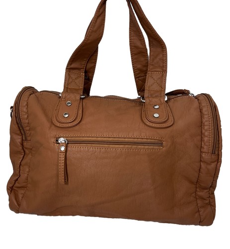 Scarleton Los Angeles Women's Brown Purse Satchel Handbag Multiple Pockets - Picture 9 of 21